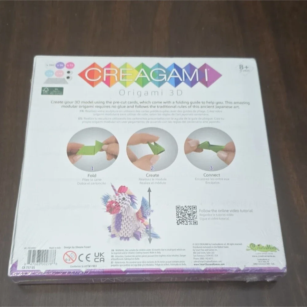 CREAGAMI Origami 3D Paper Sculptures Kit Large 576 pcs MPN CR 737 US